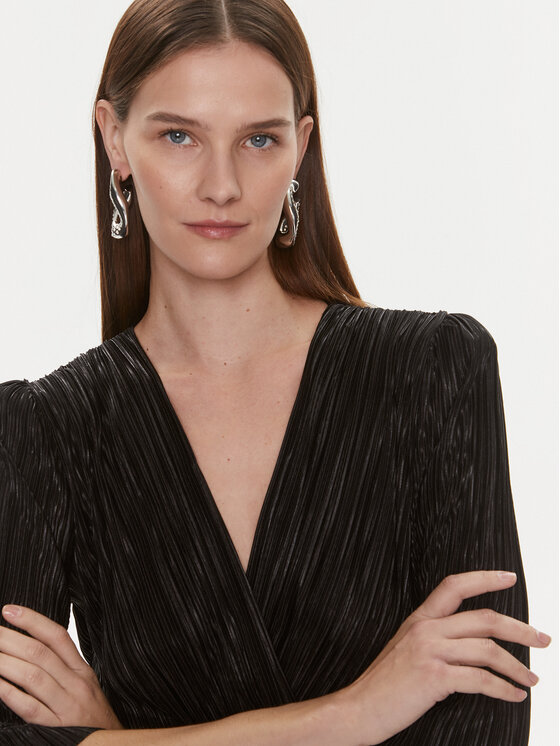 Rinascimento Rinascimento Коктейльна сукня CFC0019315002 Чорний Regular Fit