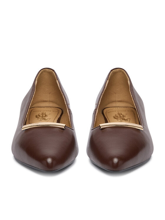 U.S. Polo Assn. U.S. Polo Assn. Μπαλαρίνες EO-MILLA002W/GL1 Καφέ