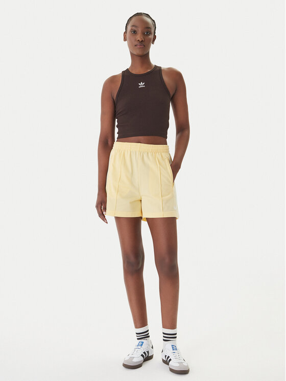 adidas adidas Спортивні шорти Firebird Classic KD3669 Жовтий Regular Fit