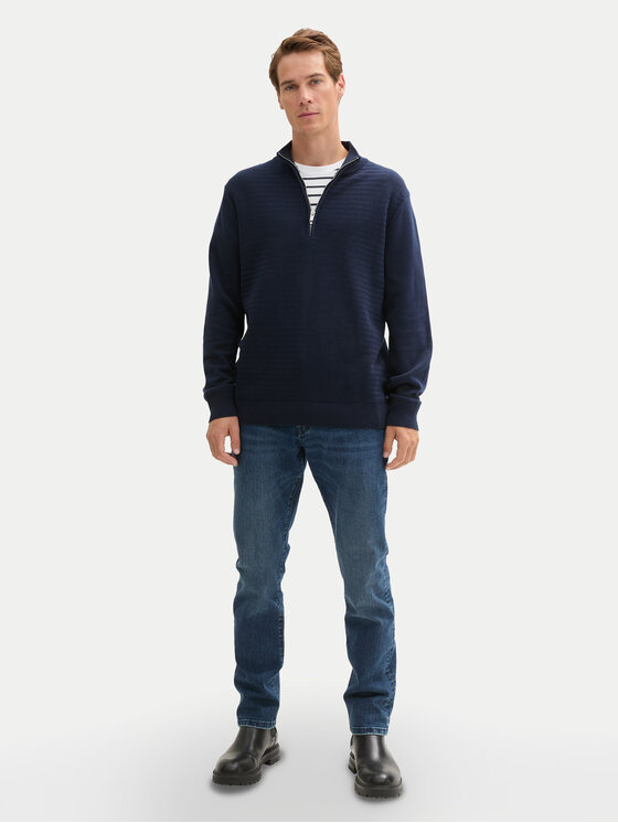 Tom Tailor Tom Tailor Sweater 1044475 Sötétkék Regular Fit