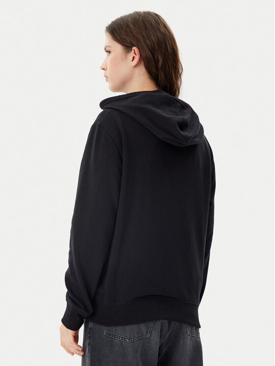 Gap Gap Majica dugih rukava 870537-02 Crna Relaxed Fit