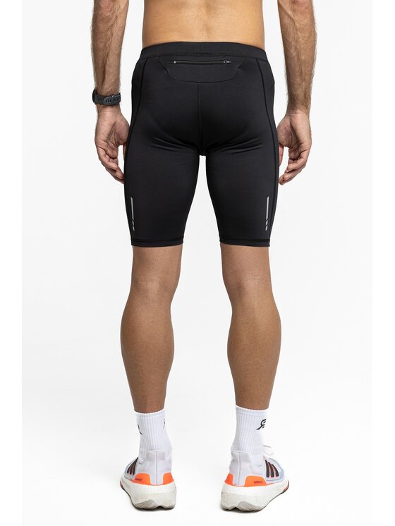ROUGH RADICAL ROUGH RADICAL Szorty sportowe POWER TECH Czarny Slim Fit