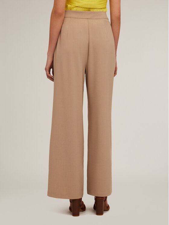 Motivi Motivi Pantaloni di tessuto P277Q003923N013 Écru Over Fit