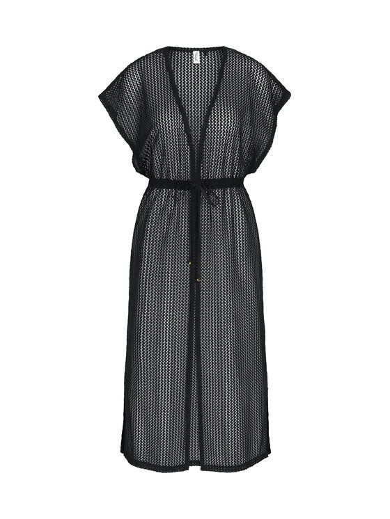 Triumph Triumph Kimono Beach MyWear Crochet 10226433 Melns Relaxed Fit