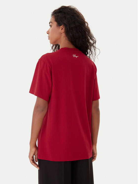 HUGO HUGO T-Shirt Vintag 50551445 Rot Regular Fit