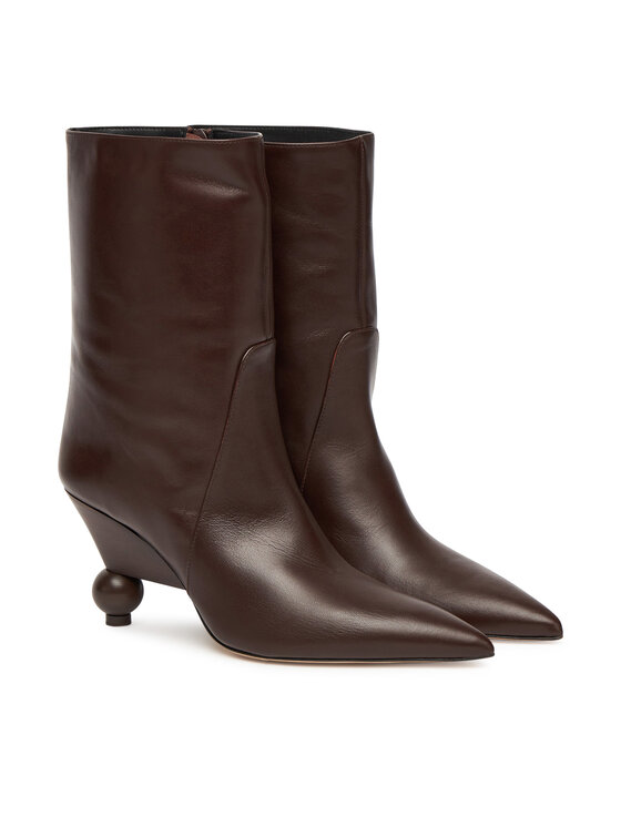 Weekend Max Mara Weekend Max Mara Škornji Rollio 2525796055600 Rjava