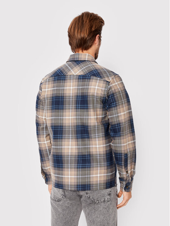 Camicia Buel Check 2236-706 Blu scuro Regular Fit