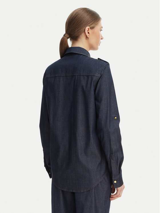 Marciano Guess Marciano Guess traper košulja G6GH29 D1082 Tamnoplava Regular Fit