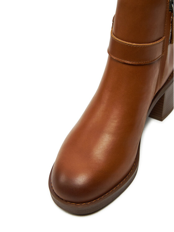 Clarks Clarks Μποτάκια Chamberly Trim 26178834 Καφέ
