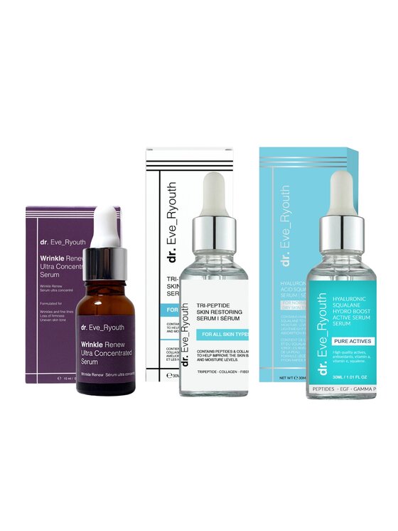 dr. Eve Ryouth dr. Eve Ryouth Wrinkle Renew HA Squalane Tri-Peptide. Serum