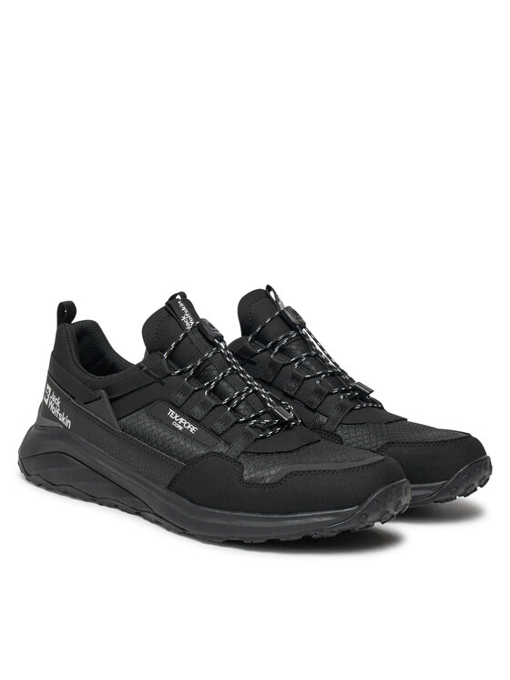Jack Wolfskin Jack Wolfskin Трекінгові черевики Dromoventure Athletic Texapore Low M A63297 Чорний