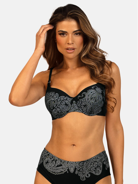 Feba Feba Bikini pezzo sopra FG10 Nero