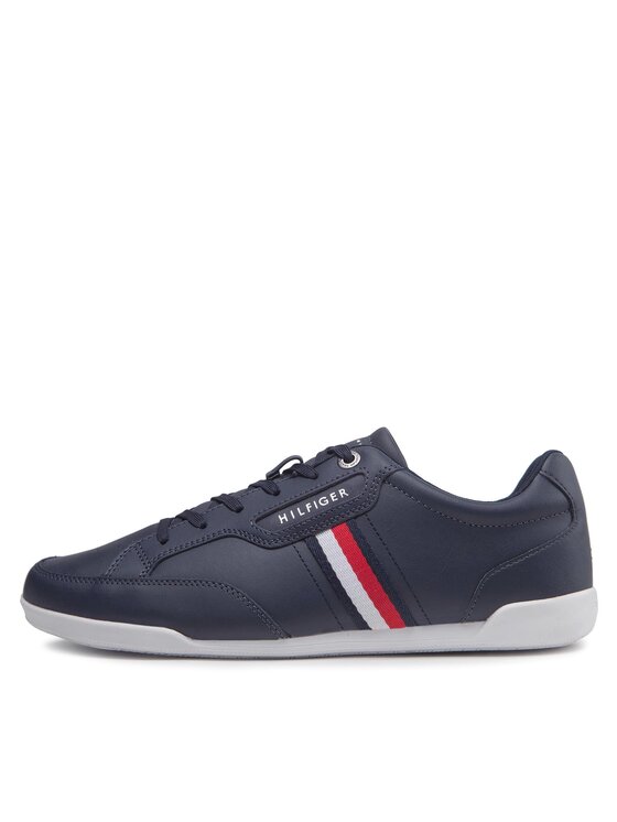 Tommy Hilfiger Tommy Hilfiger Sneakers Classic Lo Cupsole Leather FM0FM04277 Dunkelblau