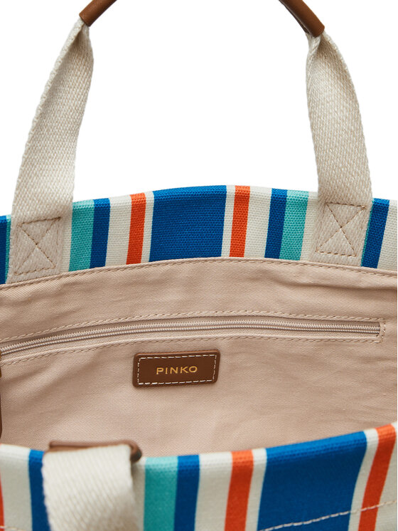 PINKO PINKO Дамска чанта Shopping Bag Medium PE 25 PLTT 104753 A2G5 Син