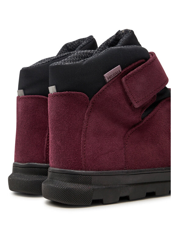 Mrugała Mrugała Schnürschuhe Andy 6380/4-55 Dunkelrot