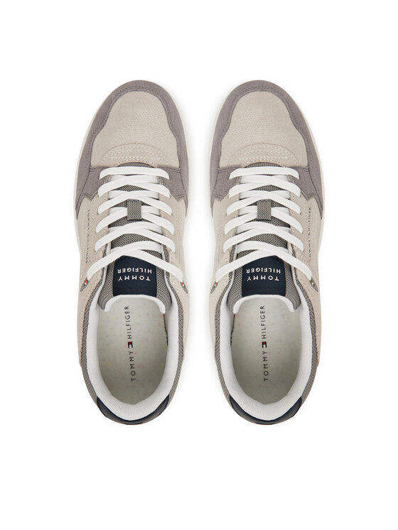 Tommy Hilfiger Tommy Hilfiger Sneakersy Basket Core Lite Suede FM0FM05519 Beżowy