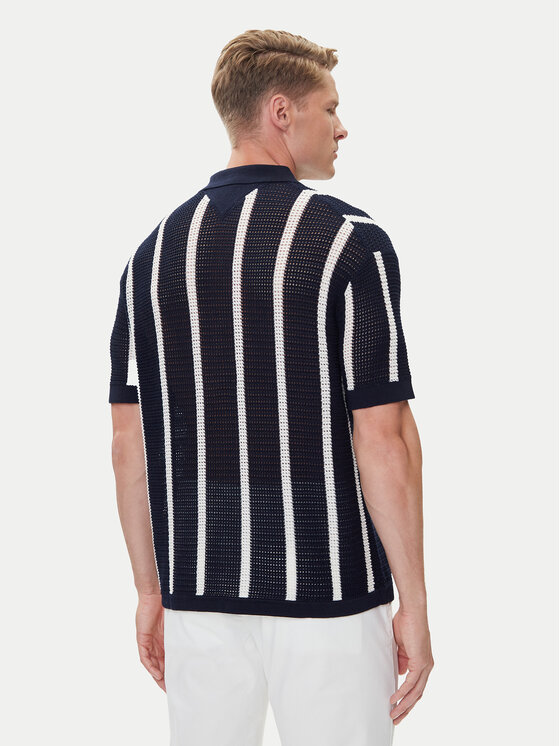Tommy Hilfiger Tommy Hilfiger Риза Vertical MW0MW41225 Тъмносин Regular Fit