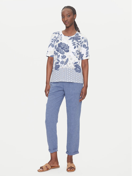 Olsen Olsen Tričko 11105108 Modrá Regular Fit