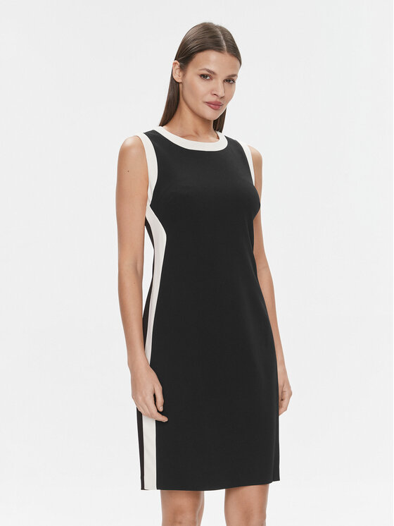 DKNY DKNY Igapäevane kleit DD3K1450 Must Regular Fit