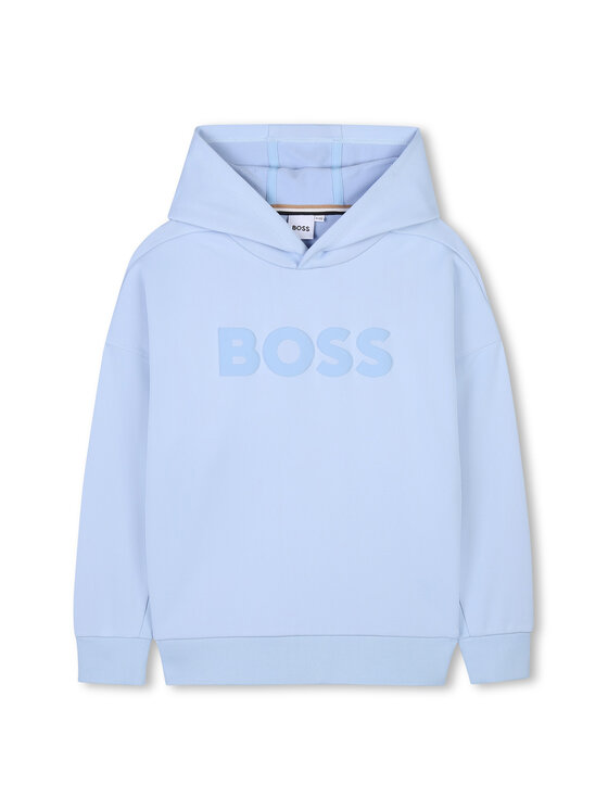 BOSS BOSS Sweatshirt J52028 M Himmelblau Loose Fit