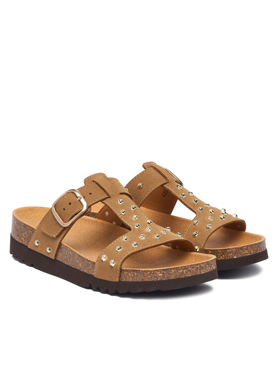 Scholl Scholl Шльопанці Luce T-Bat Med. MF00810 Коричневий