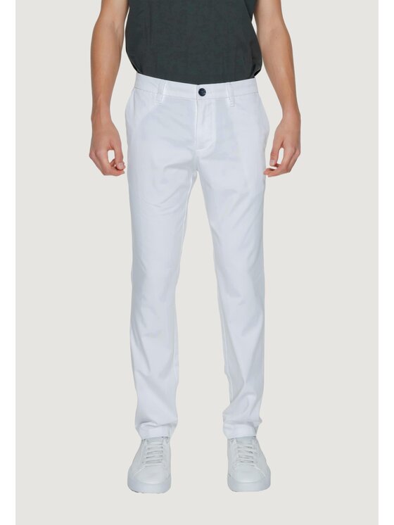 Armani Exchange Armani Exchange Spodnie garniturowe 8NZP20 ZN1RZ Biały To Fit