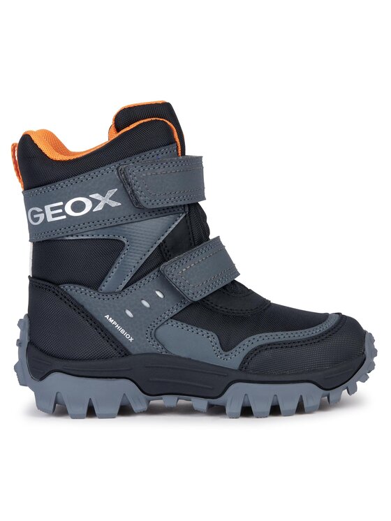 Cizme de zăpadă Geox J Himalaya Boy B Abx J36FRC 0FUCE C0038 D Negru