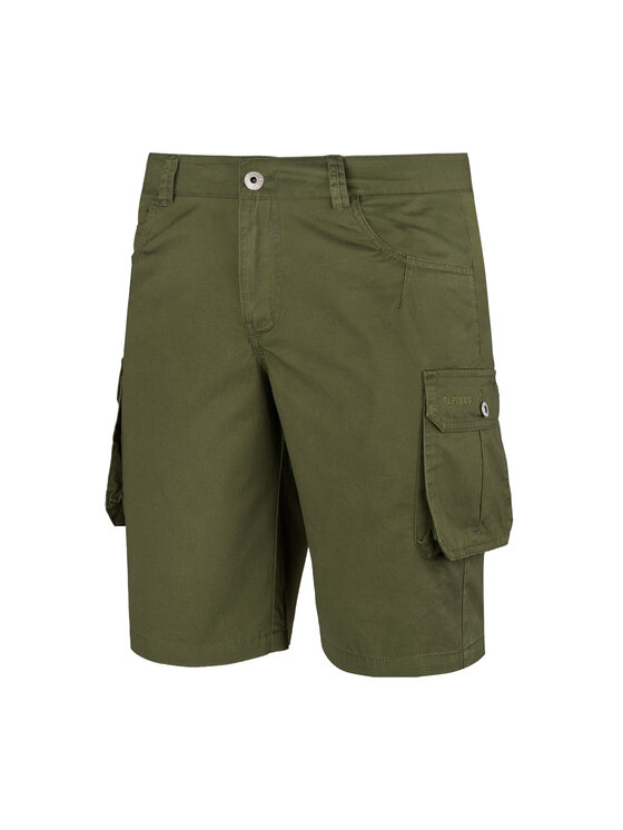 Alpinus Alpinus Szorty sportowe Hekla Zielony Active Fit