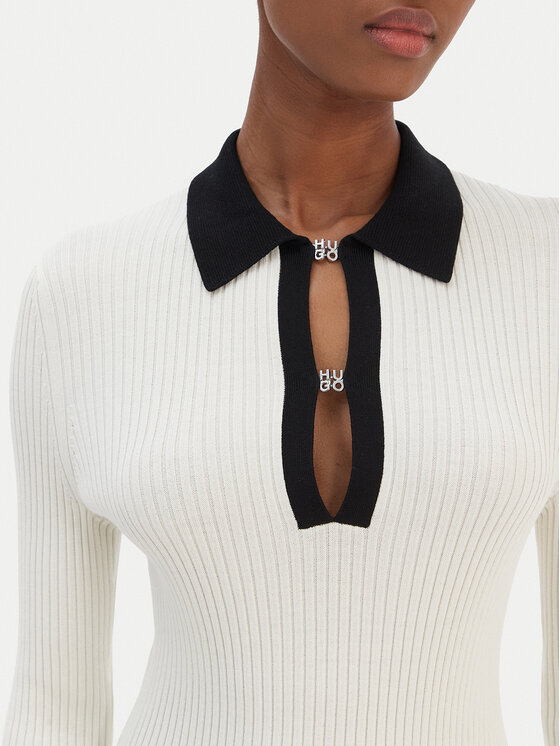 HUGO HUGO Светр Sharro 50542608 Бежевий Slim Fit