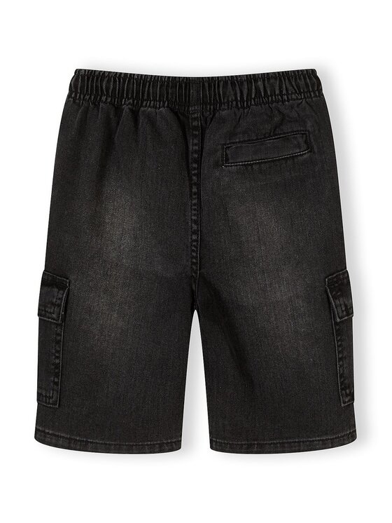 minoti minoti Szorty jeansowe 29SHORT251 Granatowy Regular Fit