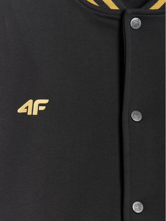 4F 4F Bluza MOTOSPORTS 2026 Czarny Regular Fit