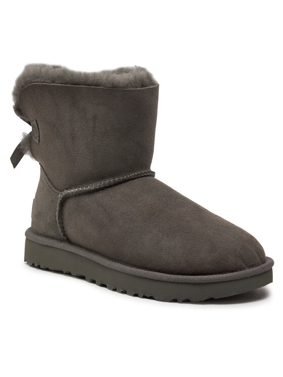 Ugg Ugg Sniego batai W Mini Bailey Bow II 1016501 Pilka