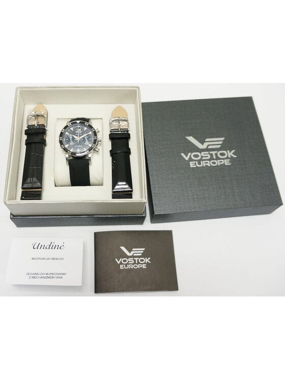 Vostok Europe Vostok Europe Zegarek VK64-515A523 Czarny