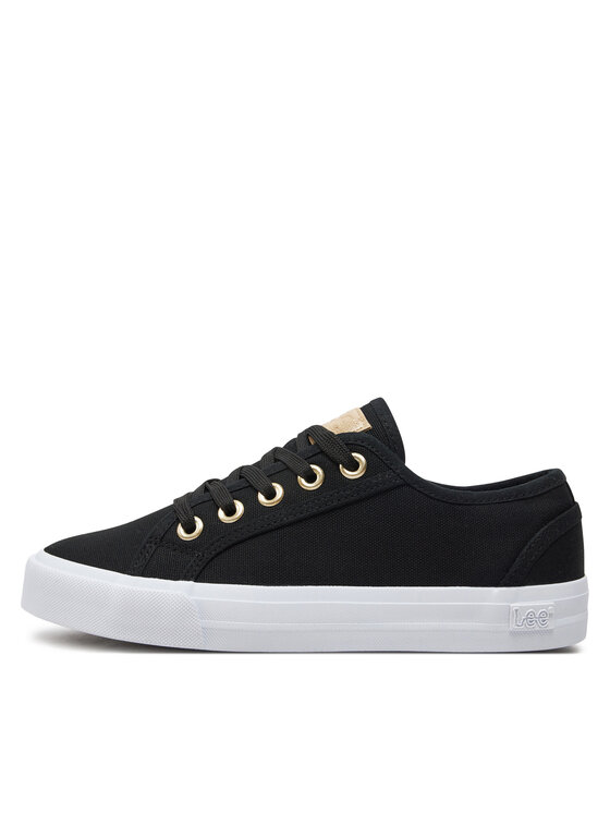 Lee Lee Sneakers aus Stoff Ava C Women Low 50241019.25Y Schwarz