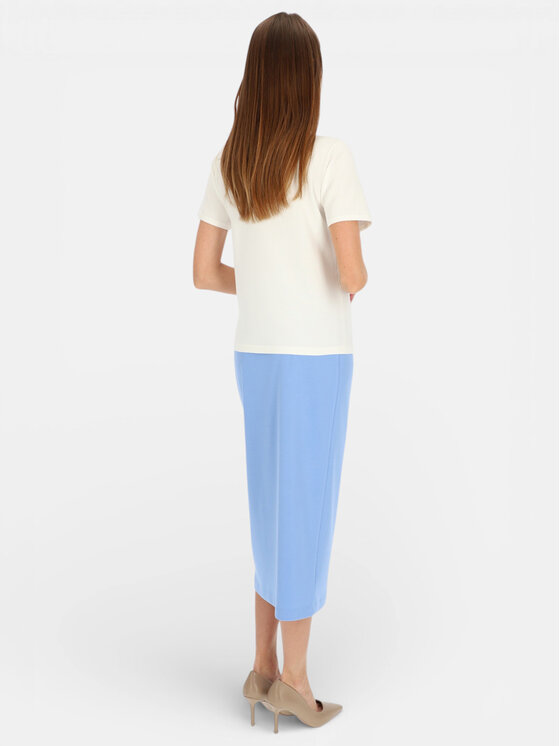 L’AF L’AF Bluzka Rio Biały Regular Fit