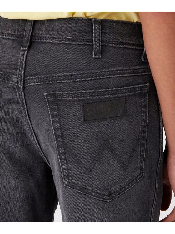 Wrangler Wrangler Szorty jeansowe TEXAS SHORTS Szary Regular Fit