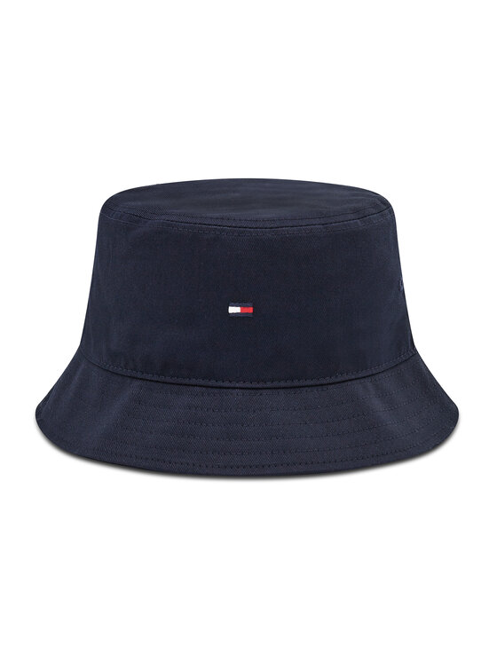Tommy Hilfiger Tommy Hilfiger Skrybėlė Flag Bucket Hat AM0AM07344 Tamsiai mėlyna