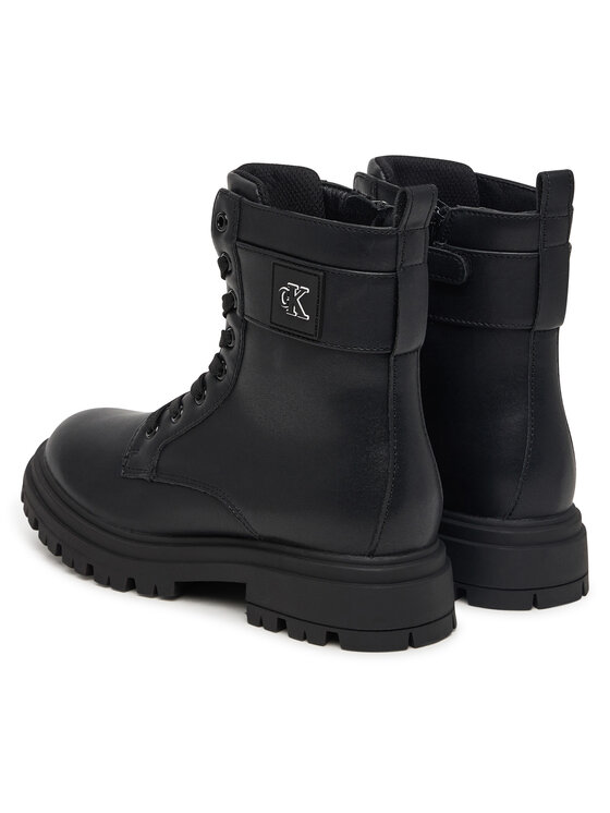 Calvin Klein Calvin Klein Schnürstiefeletten Lace-Up Bootie V3A5-83420-1355 Schwarz