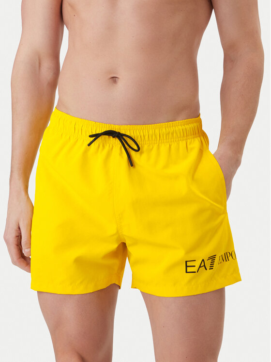 EA7 Emporio Armani EA7 Emporio Armani Plavecké šortky 7M002000 AF13049 M2047 Žltá Regular Fit