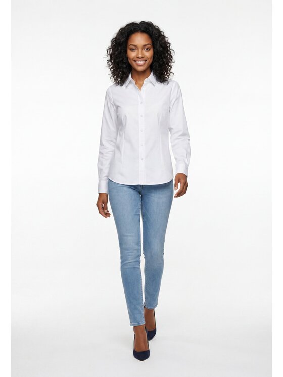 Pako Lorente Pako Lorente Koszula P0B2B-1X-002 Biały Slim Fit