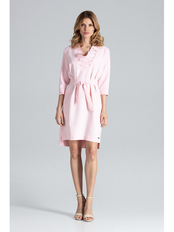FIGL FIGLFIGL Vestito M644 Rosa Regular Fit