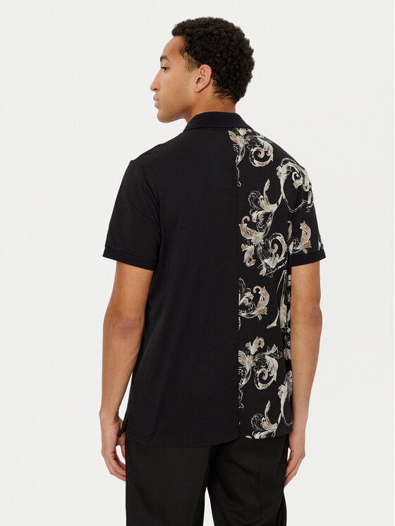 Versace Jeans Couture Versace Jeans Couture Polo majica 78GAG625 Črna Regular Fit