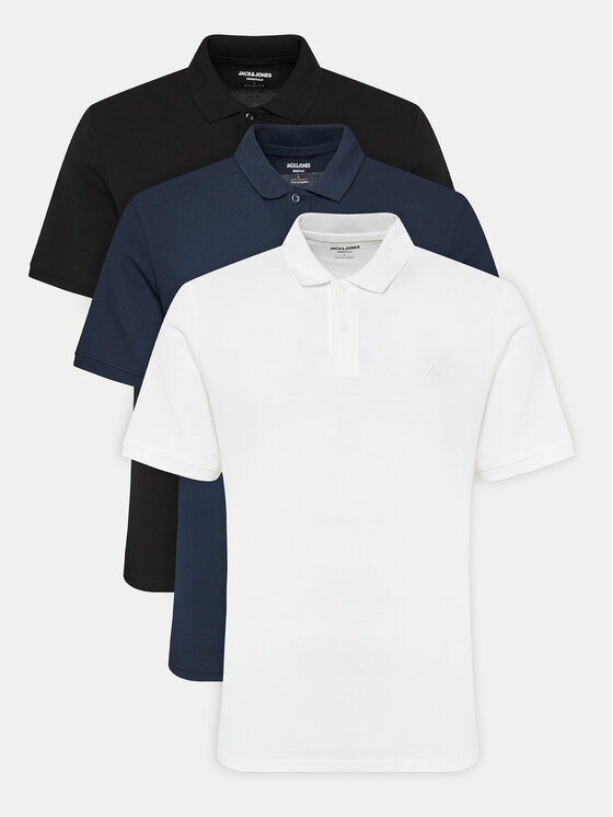 Jack & Jones Jack & Jones Souprava polo triček Basic 12277753 Barevná Slim Fit