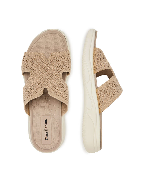 Clara Barson Clara Barson Plätud R25SS02834 Beež