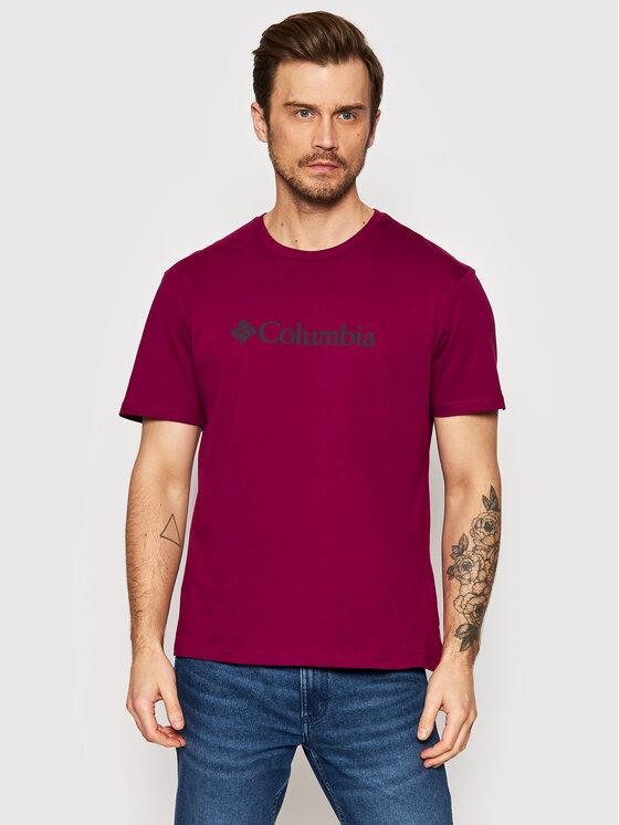 Columbia Columbia Póló Basic Logo 1680053 Lila Regular Fit