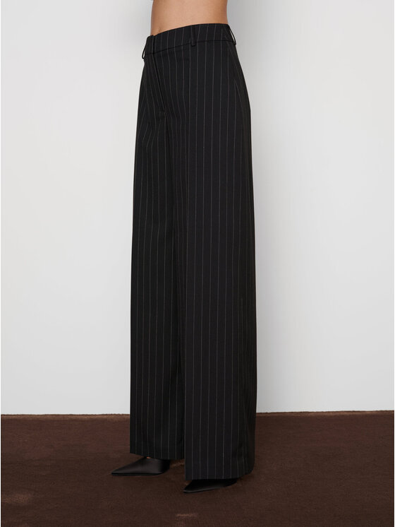 La Mania La Mania Pantalone da abito NIGHT 2 Nero Classic Fit