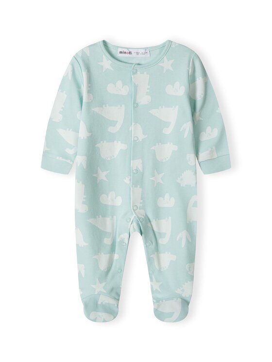 MINOTI MINOTI Pajac 21babypack10 Zielony Regular Fit