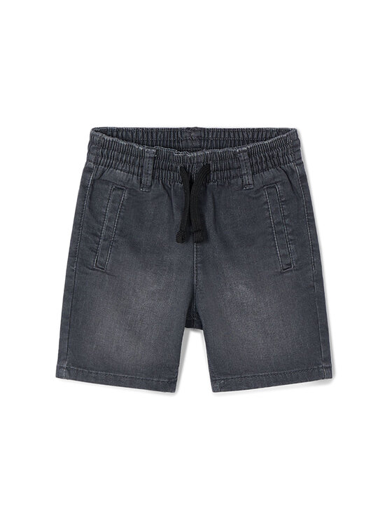 Mayoral Mayoral Pantaloni scurți de blugi 3222 Negru Regular Fit