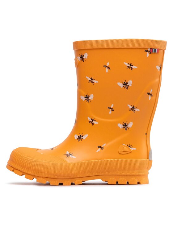 Viking Viking Gumijasti škornji Jolly Print 1-60020-1302 Oranžna