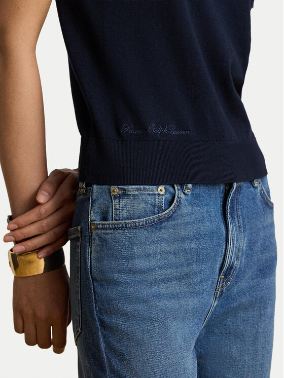 LAUREN RALPH LAUREN LAUREN RALPH LAUREN Majica 200P14055003 Mornarsko modra Regular Fit